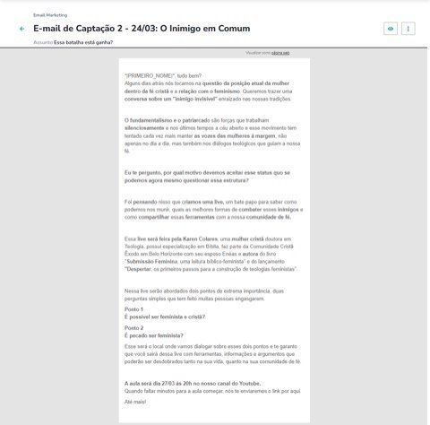 E-mail marketing Essa batalha está ganha